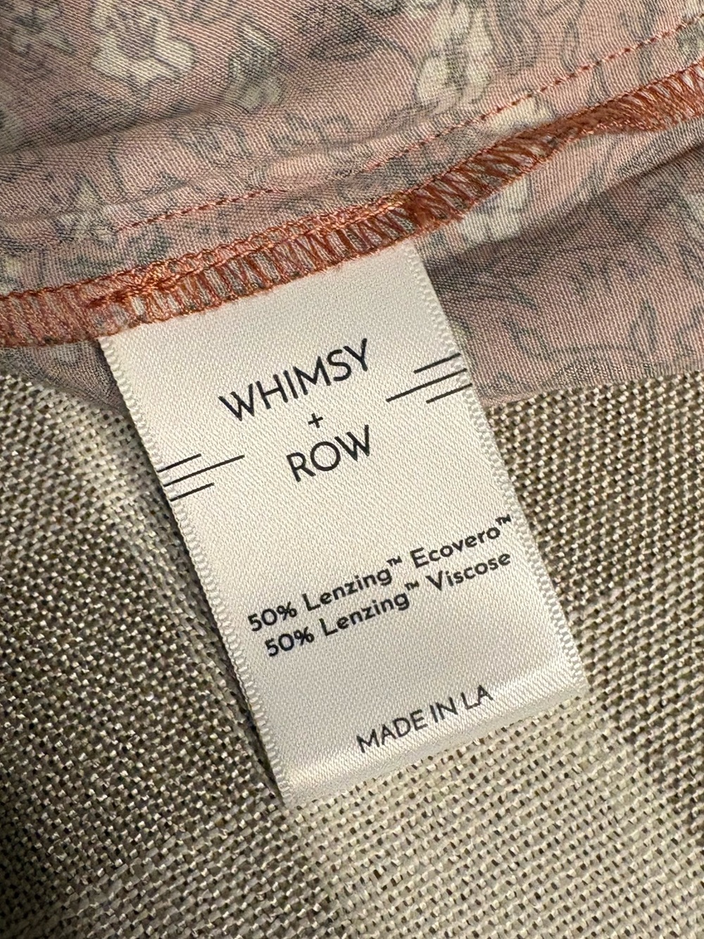 NEW Whimsy + Row Terracotta Ditsy Floral A-Line Mini Noel Skirt - Picture 10 of 12